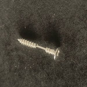 Screw earring